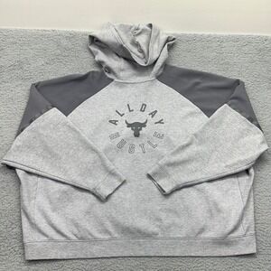 Under Armour 1332575 Womens Small Loose Project Rock All Day Hustle OS Hoodie